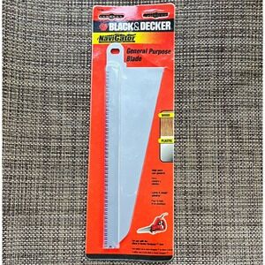 BLACK & DECKER NaviGator General Purpose Blade 74-591 Steel for Wood & Plastic